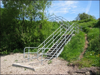Beach steps