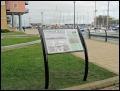 Portishead Marina interpretation boards
