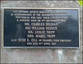 Brampton Way Gardens plaque