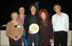 Sandy Tebutt, Paul Gardner - Chairman Town Council, Mike and  Helen, Mike Johnston