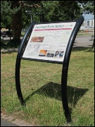 Portishead Radio Station interpretation board